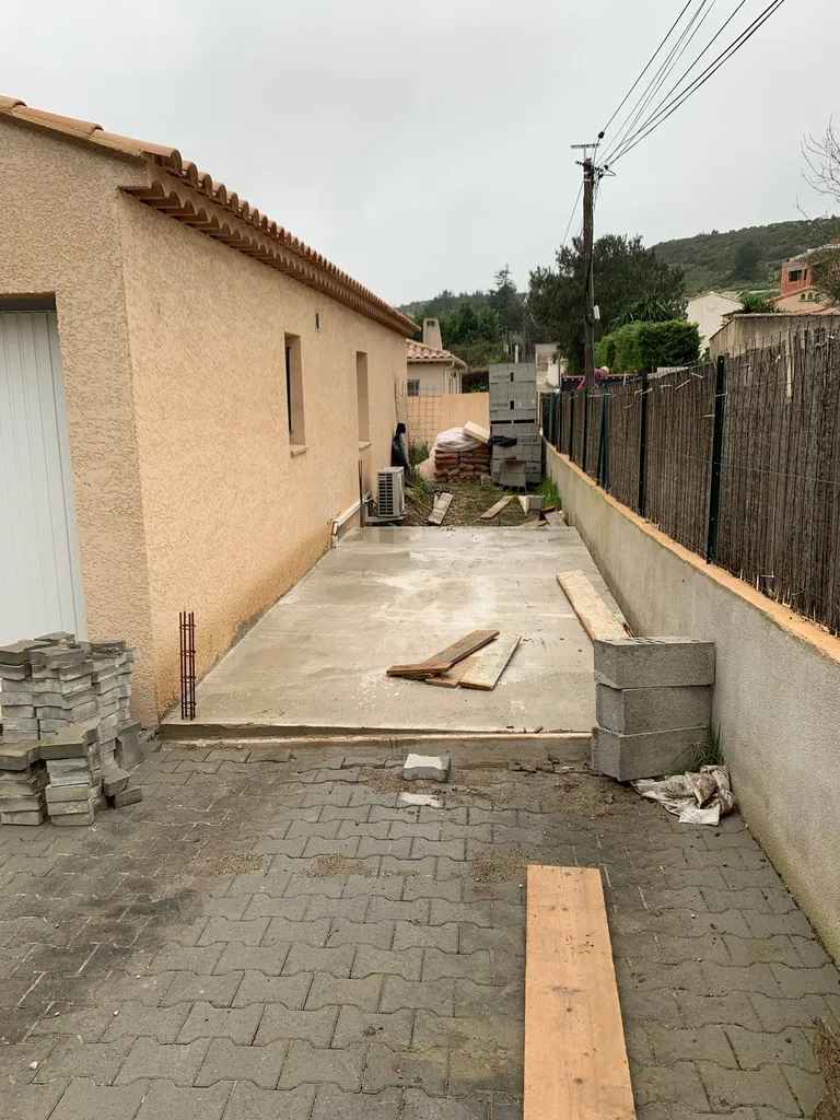 réalisation d'un fondation radier à ensues-la-redonne