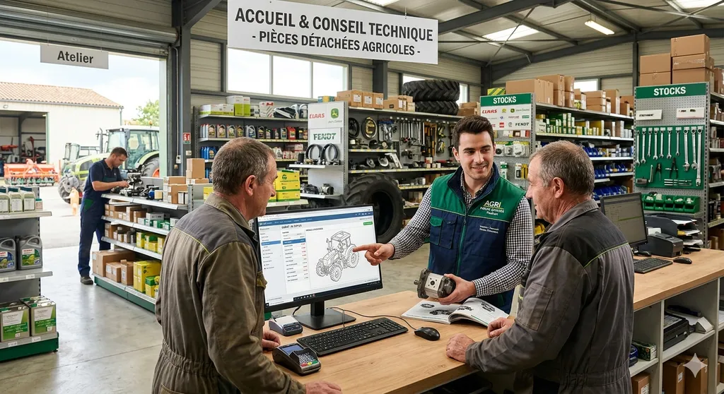 Offre d 'emploi de vendeur en pièces détachées de machines agricoles polyvalent H/F sur Servian dans l'Hérault