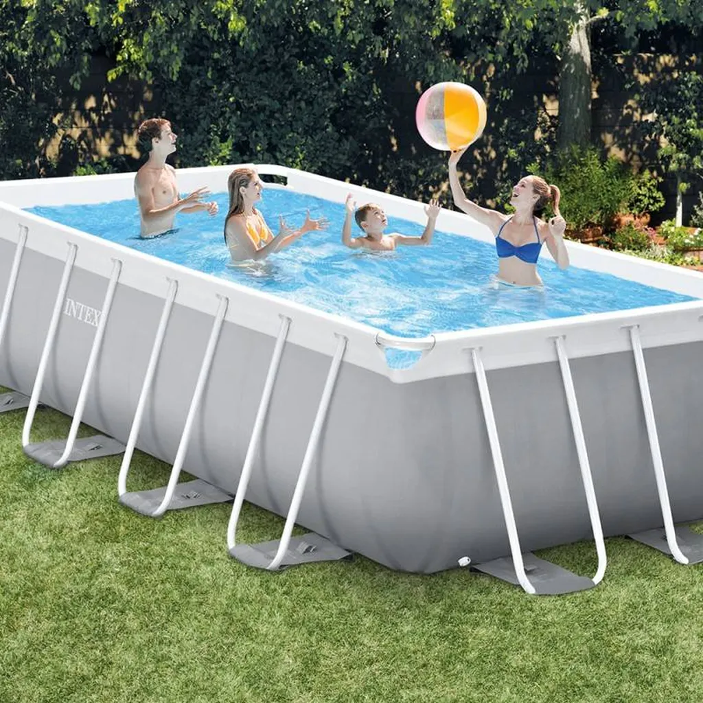 Prism Frame Rectangulaire Intex chez Aquarev'Piscines à Villeneuve dans le 04