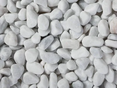 GALETS MARBRE BLANC PUR 