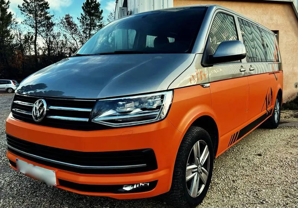 Covering sur un Volkswagen T6 dans le Var 