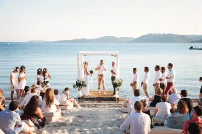 organisation mariage plage corse