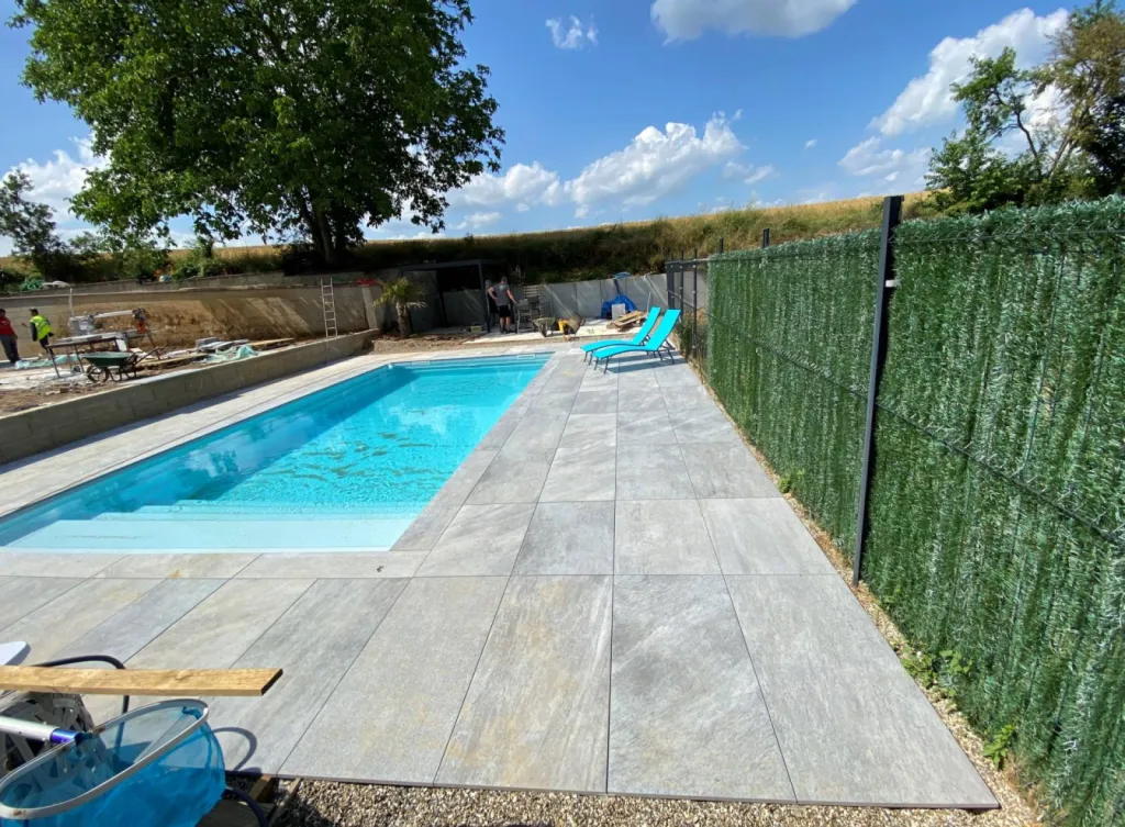 Pose de dalle mirage grès pour piscine à Wasselonne CLK 