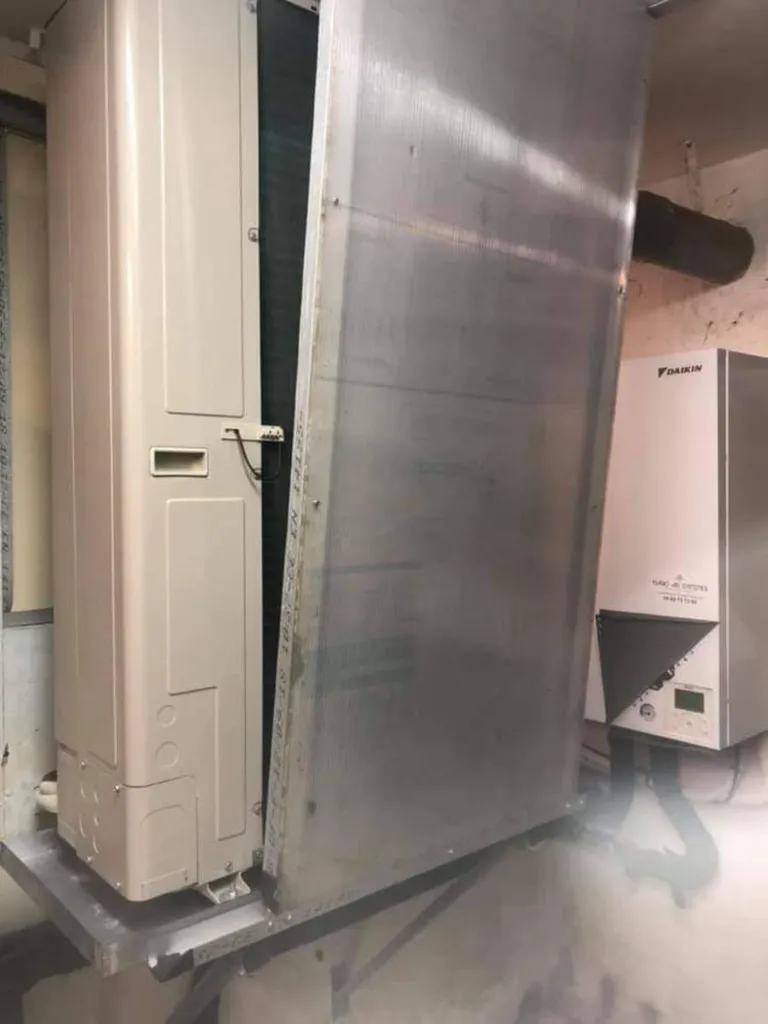 Remplacement de vieilles pompes à chaleur dans un petit hôtel à Saint Paul de Vence