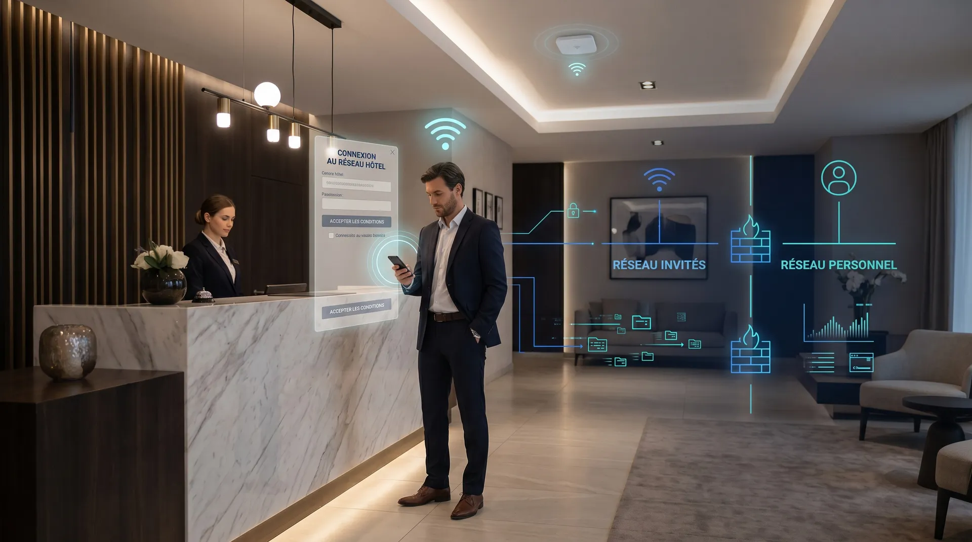 Wifi pour hôtel, choisissez un spécialiste sur aix en provence 