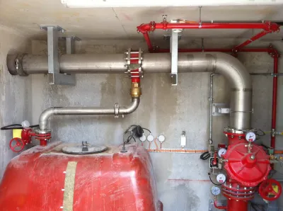 TUYAUTERIE INOX RESEAU INCENDIE MARTIGUES