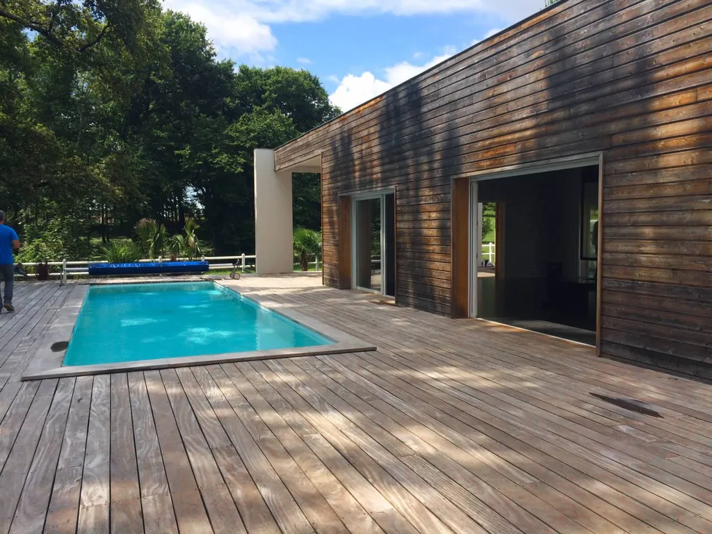 piscine et tour de piscine en bois gironde