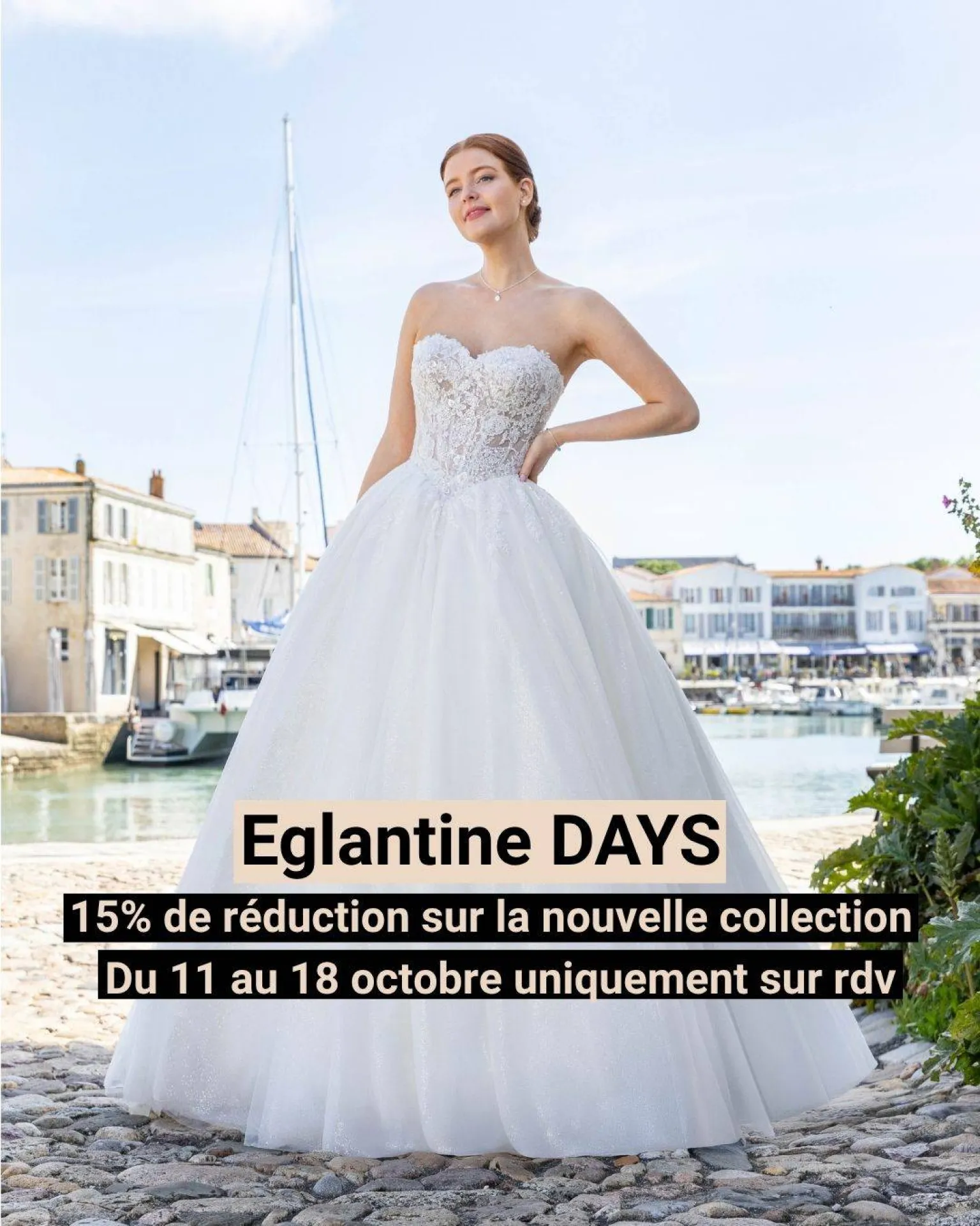 vente privée de robe de mariée