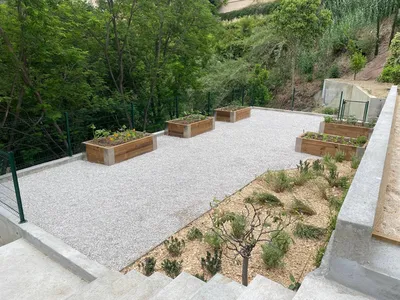 Potager en milieu urbain à Nice