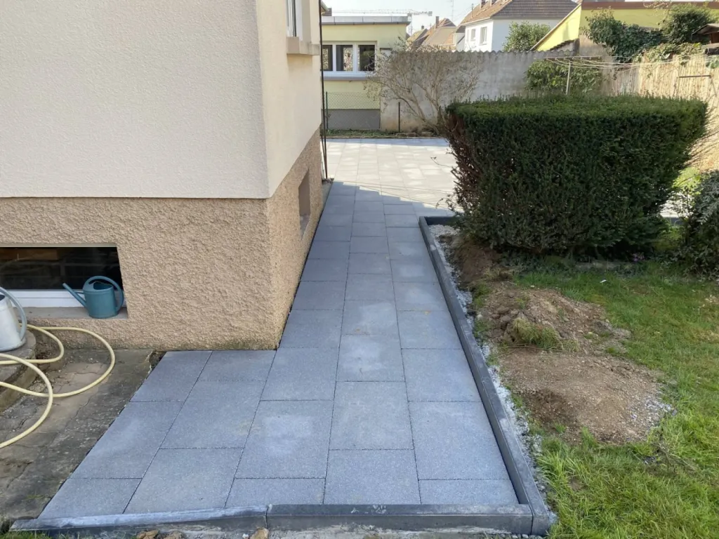 Dalle siesta 60*40 d'une maison à Strasbourg CLK 