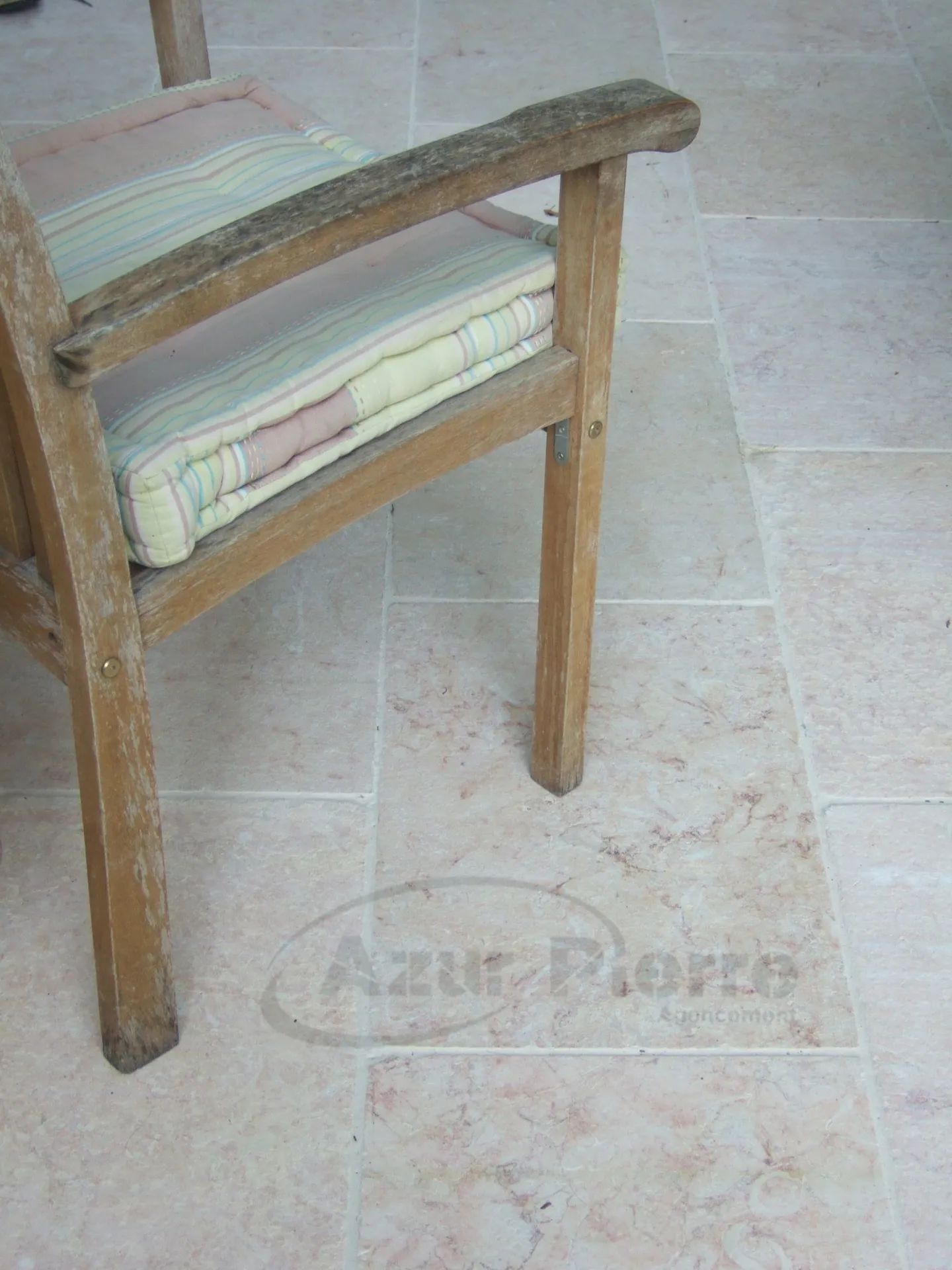 CASSIS beige rose FLAMMEE Brossée