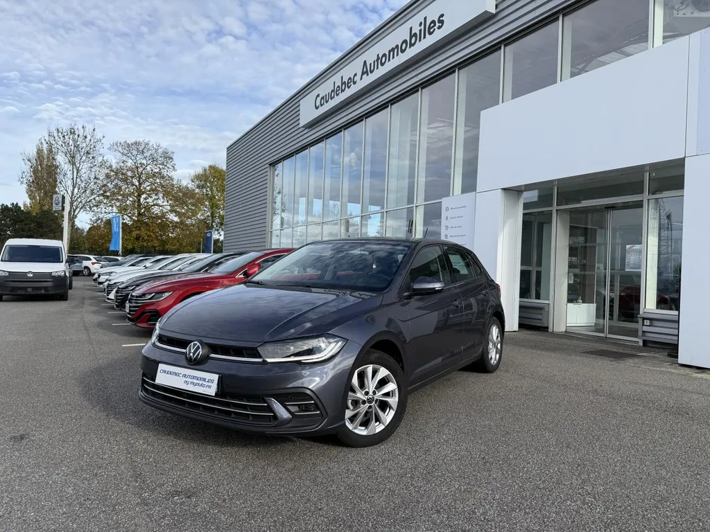 Achat Volkswagen Polo occasion Style 95 ch à La Frénaye proche Le Havre, faible kilométrage et garantie constructeur