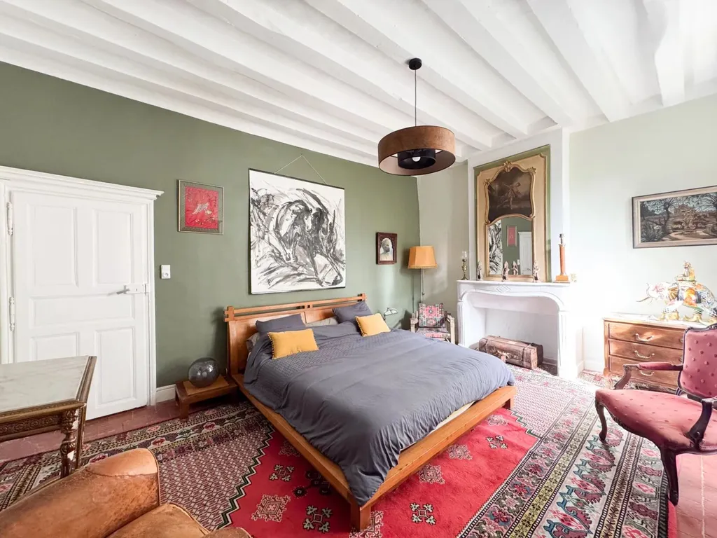 maison rénovée à vendre avec de beau éléments ancien en sarthe