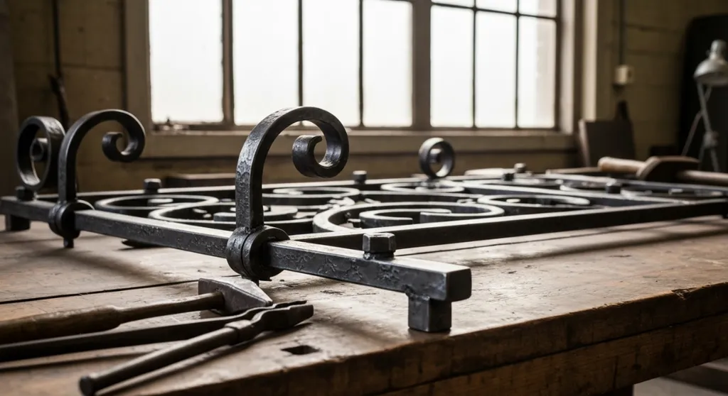 Fabrication de portails battants et coulissants en fer forgé sur mesure pour villa au Lavandou (83980) proche de Bormes-les-Mimosas