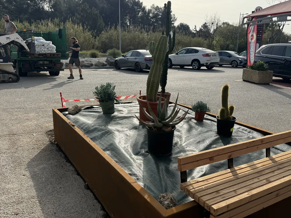 Rognage de souche et reprise d’enrobé à Bandol – Jardivar