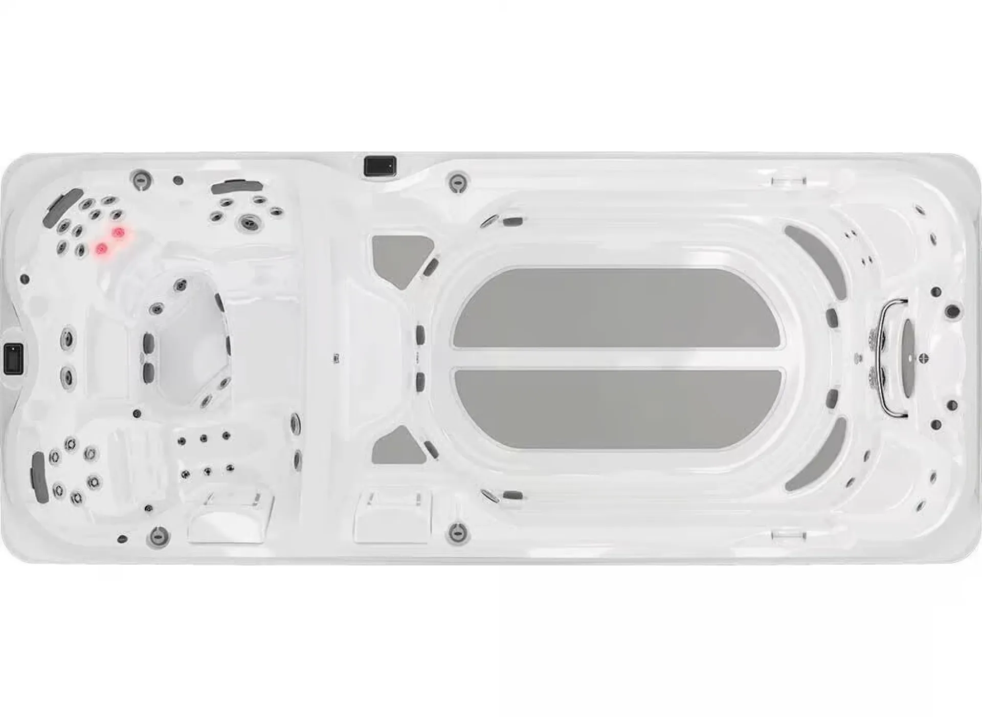 Spa de nage PowerActive™ J-19 bizone : performance sportive et bien-être ultime