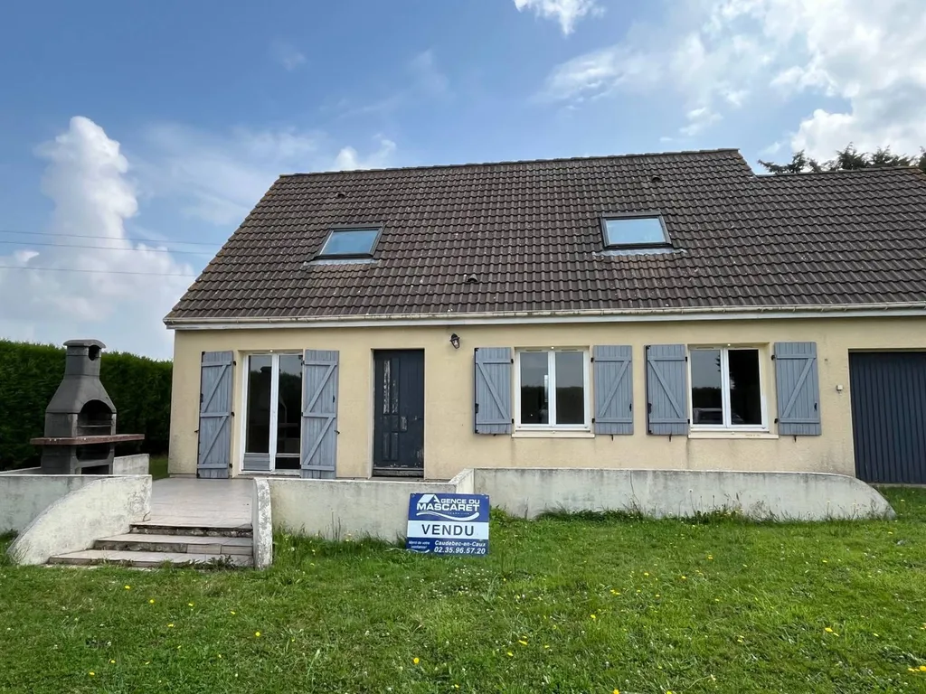 Pavillon de plain pied situé sur l'axe Caudebec en Caux / Yvetot