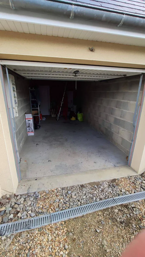 Aménagement d'un garage en dalles Swisstrax, près du Mans en Sarthe