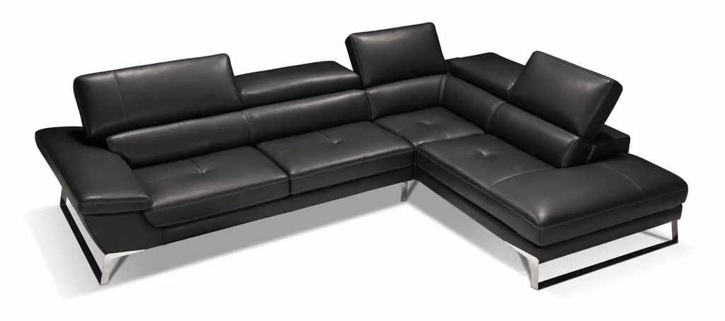 Canapé confort en tissu avec têtière amovibles à saint tropez