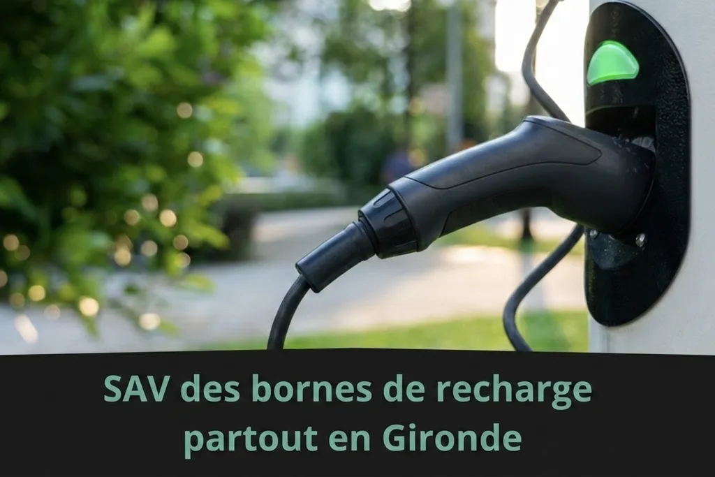 Maintenance et SAV de vos installations de bornes de recharges entreprises en Gironde 33 
