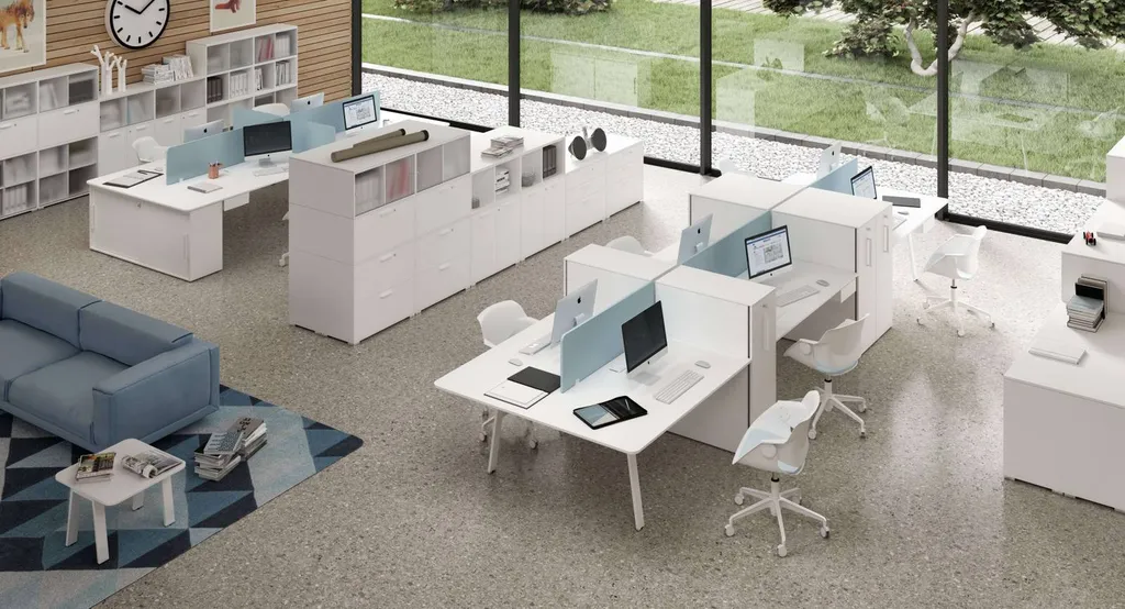 Bureaux opératifs TAKE OFF ÉVO dans un espace de travail à Montpellier