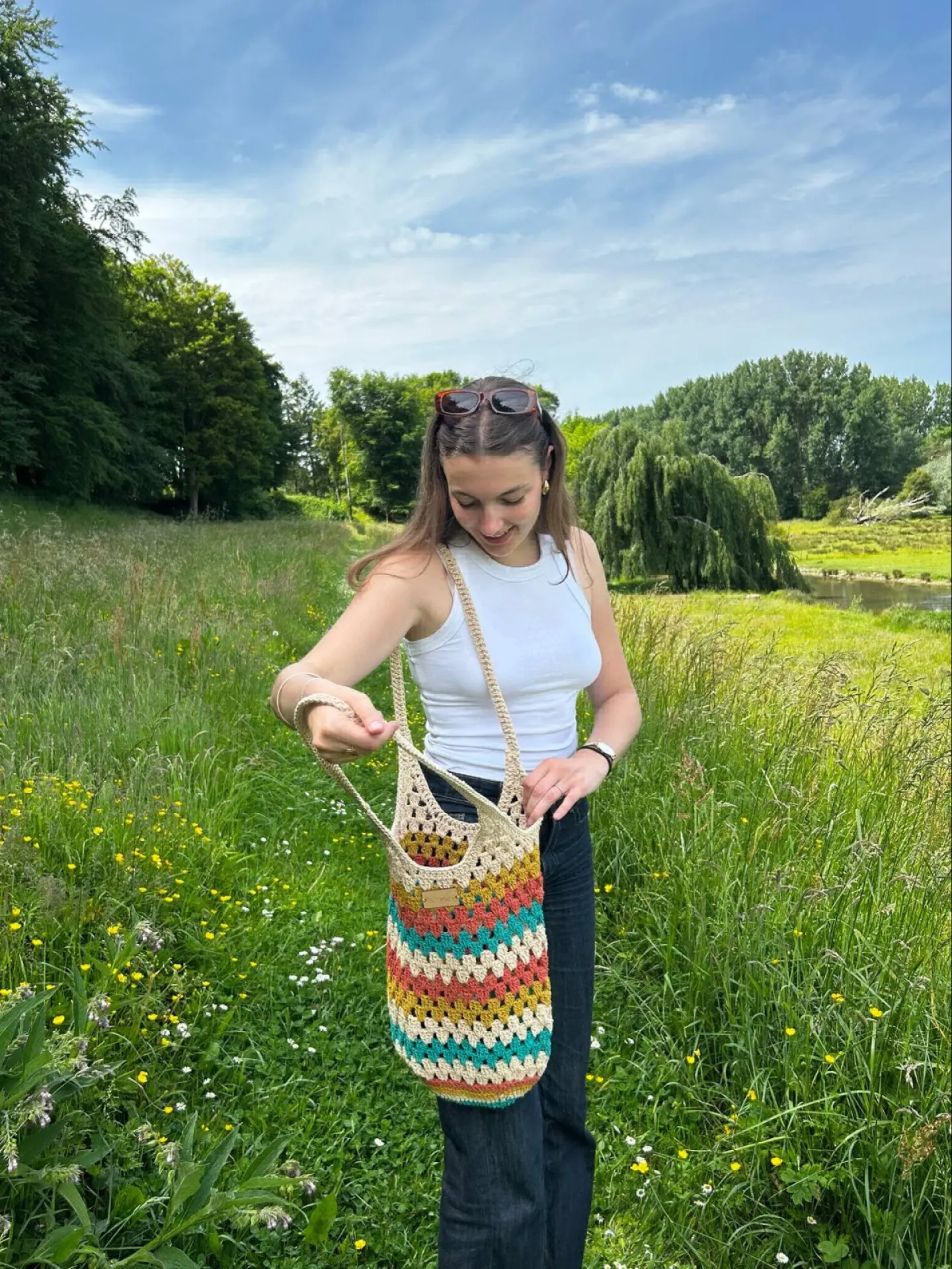 Sac Woomen Vegan façon crochet disponible chez Evasion Eu