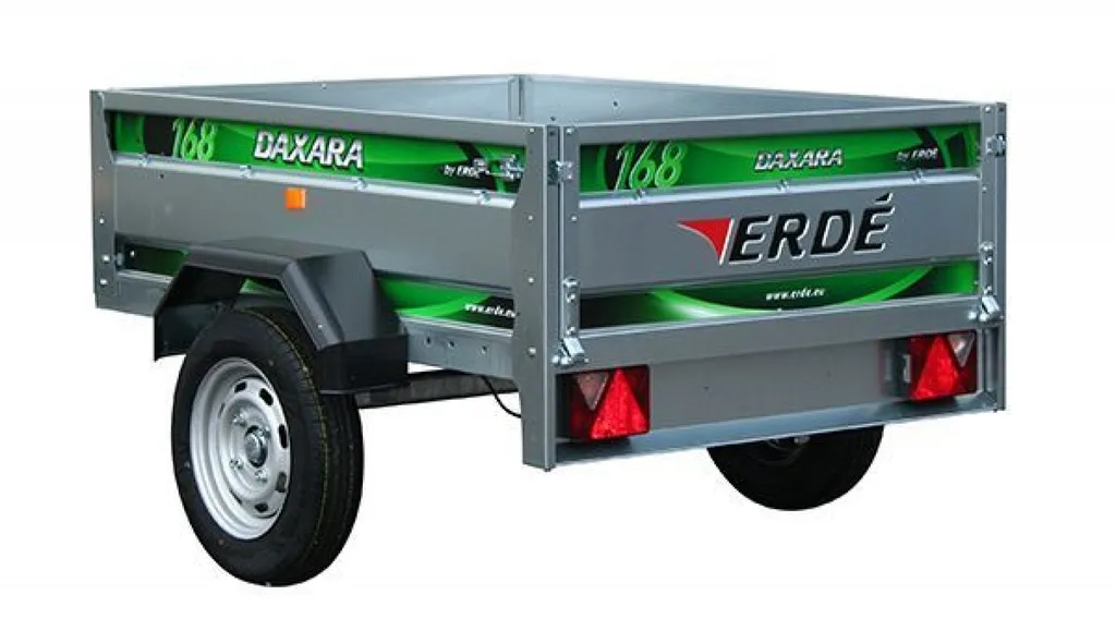 vente remorque Erde DAXARA 168 avec roue de secours offerte