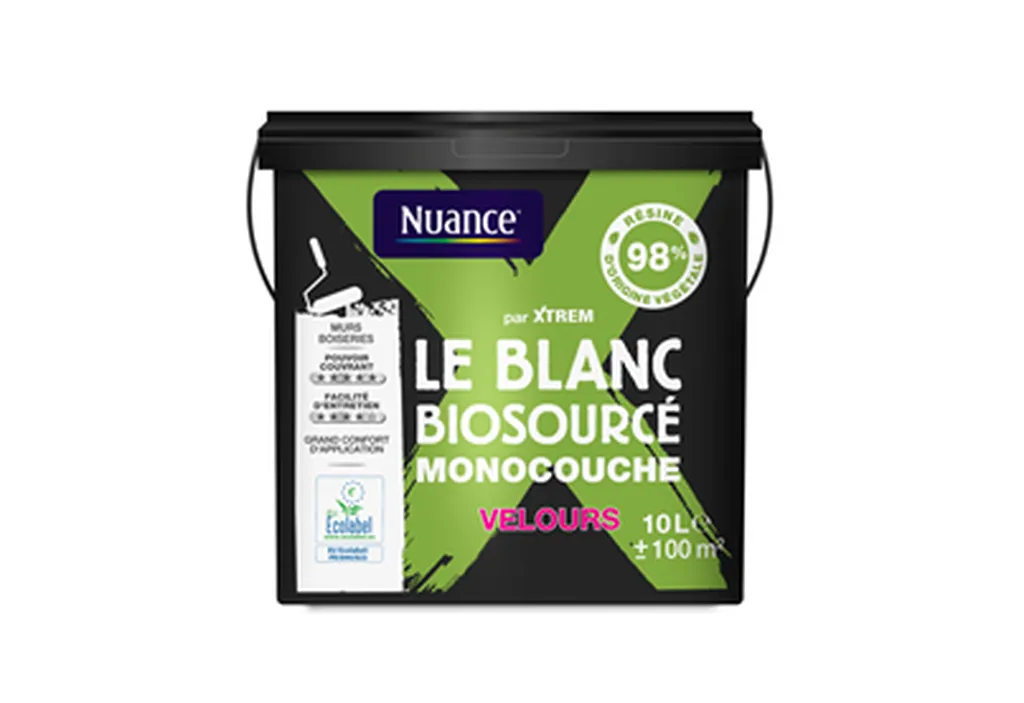 Peinture biosourcée Nuance velours 10L