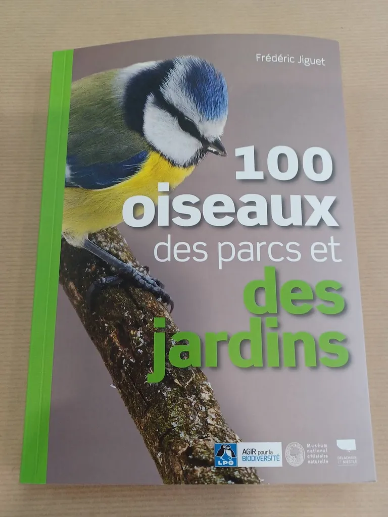 Livre : 100 oiseaux des parcs et des jardins