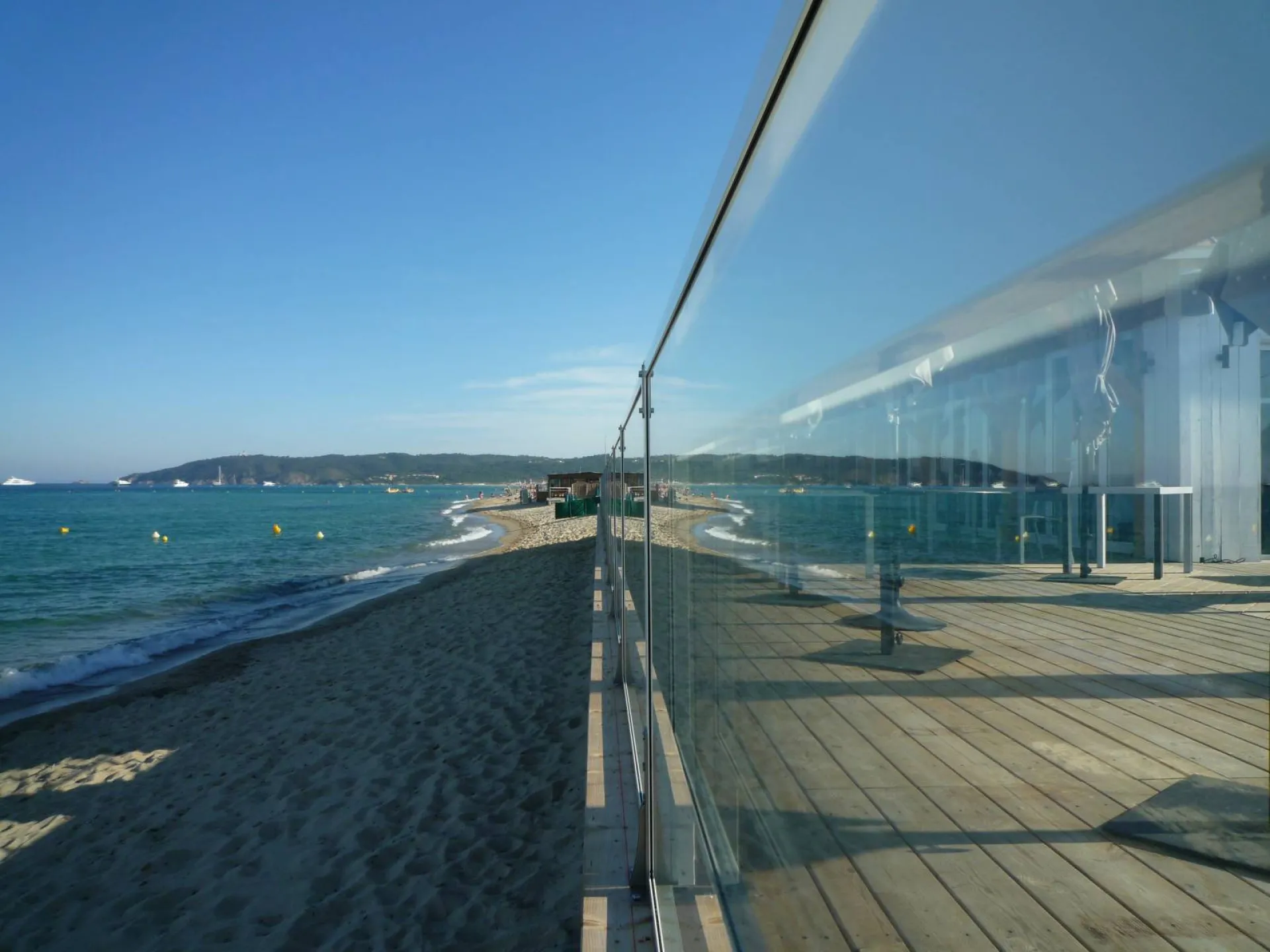 paravents réglables restaurant de plage saint tropez