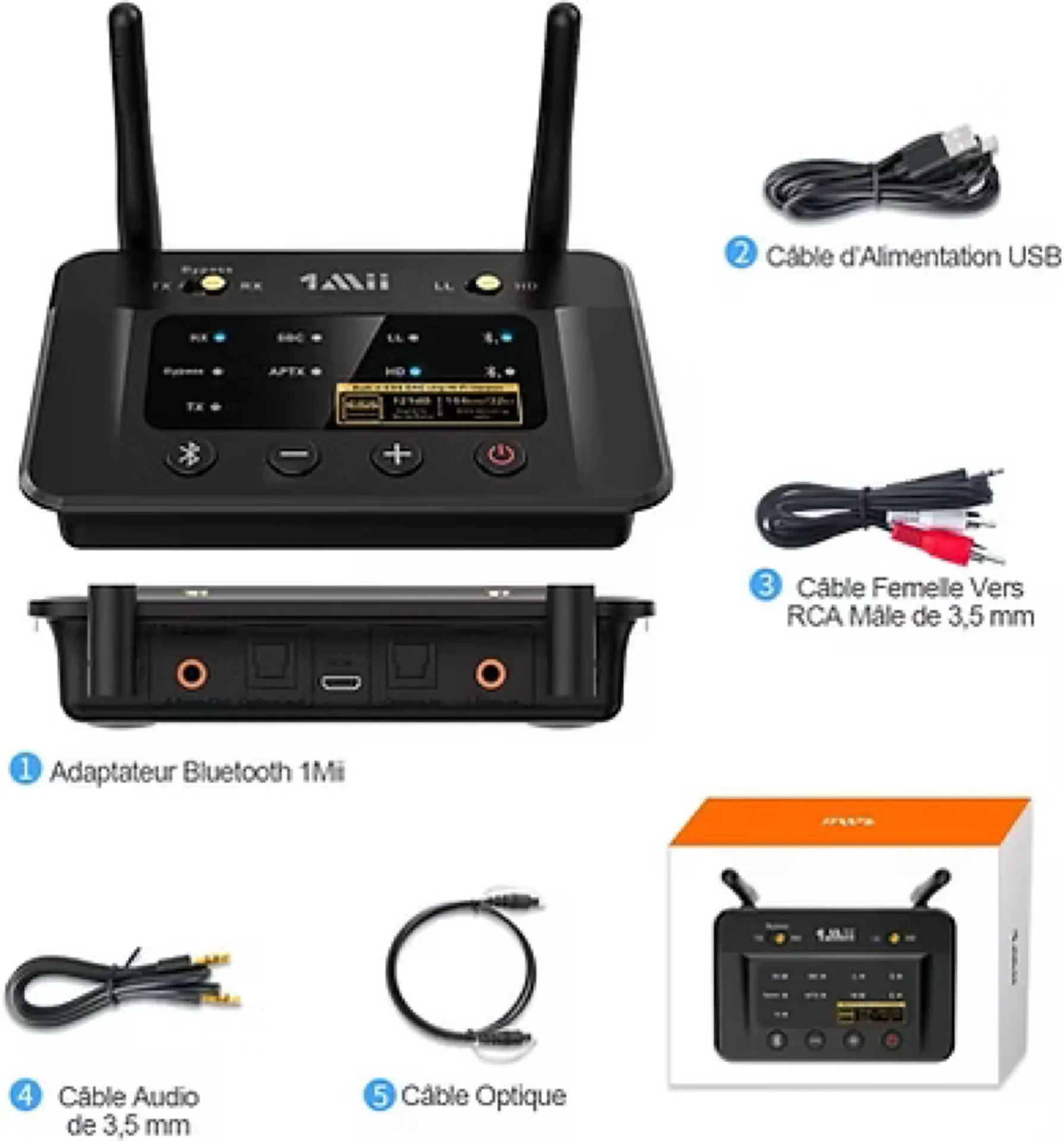 EMETEUR / RECEPTEUR BLUETOOTH