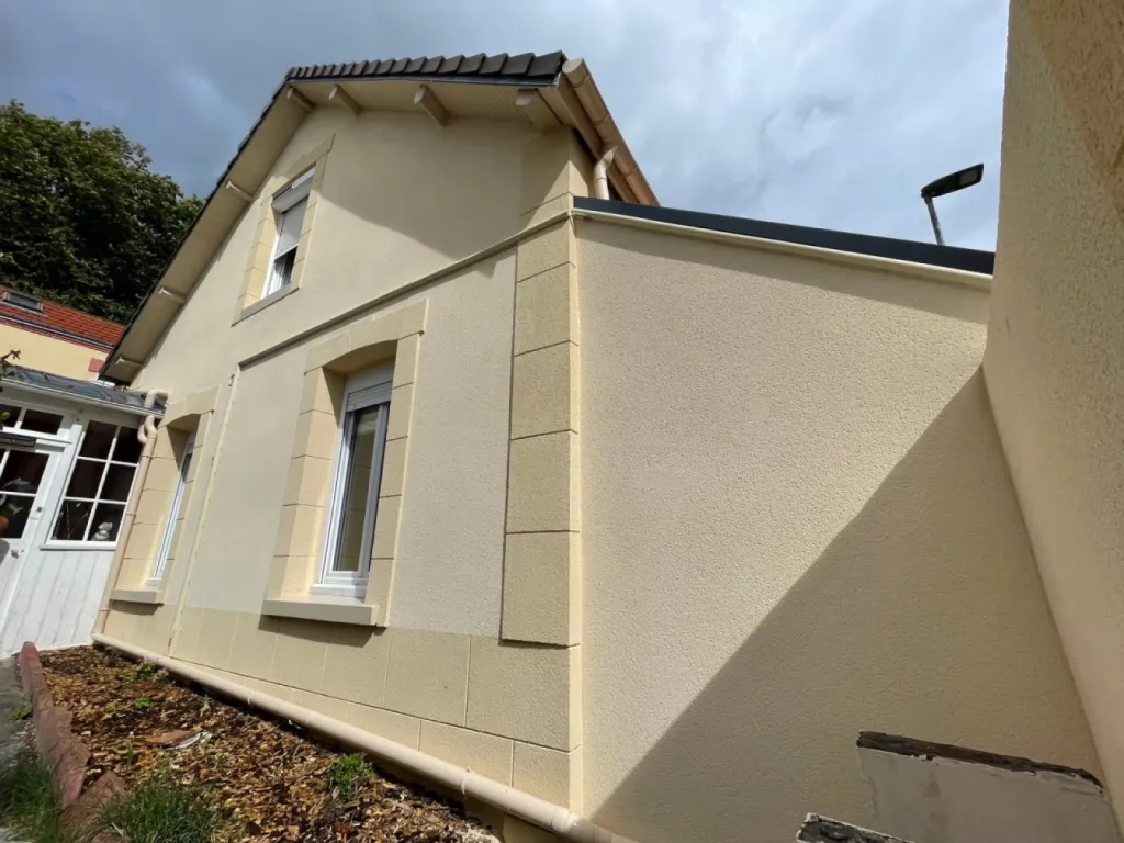 Prix d'une isolation thermique par l'extérieur Parexlanko pour maison en rénovation à Étretat proche Le Havre 76