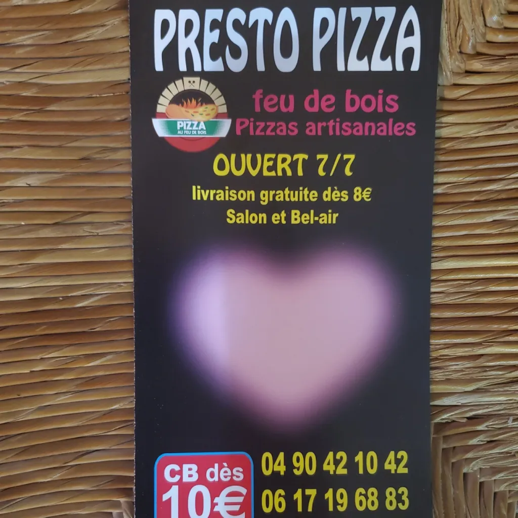 presto pizza salon