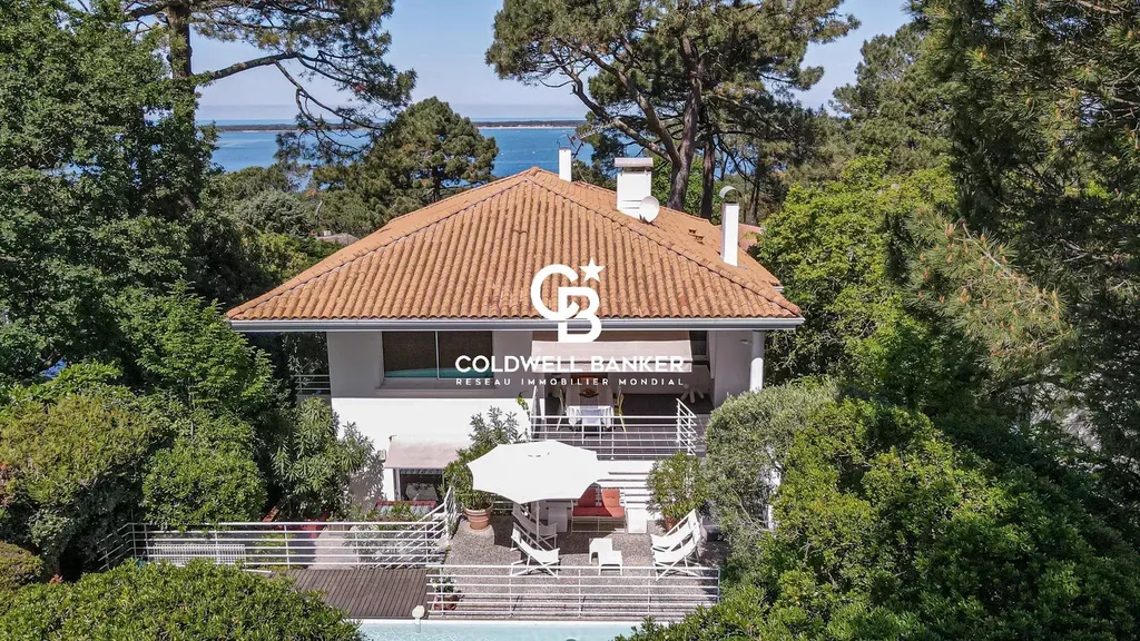 Villa avec vue panoramique sur le Bassin - Pyla-sur-Mer, élégance, volumes et intimité