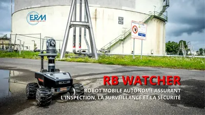 RB WATCHER, robot de prospection et de sécurité, mobile et autonome