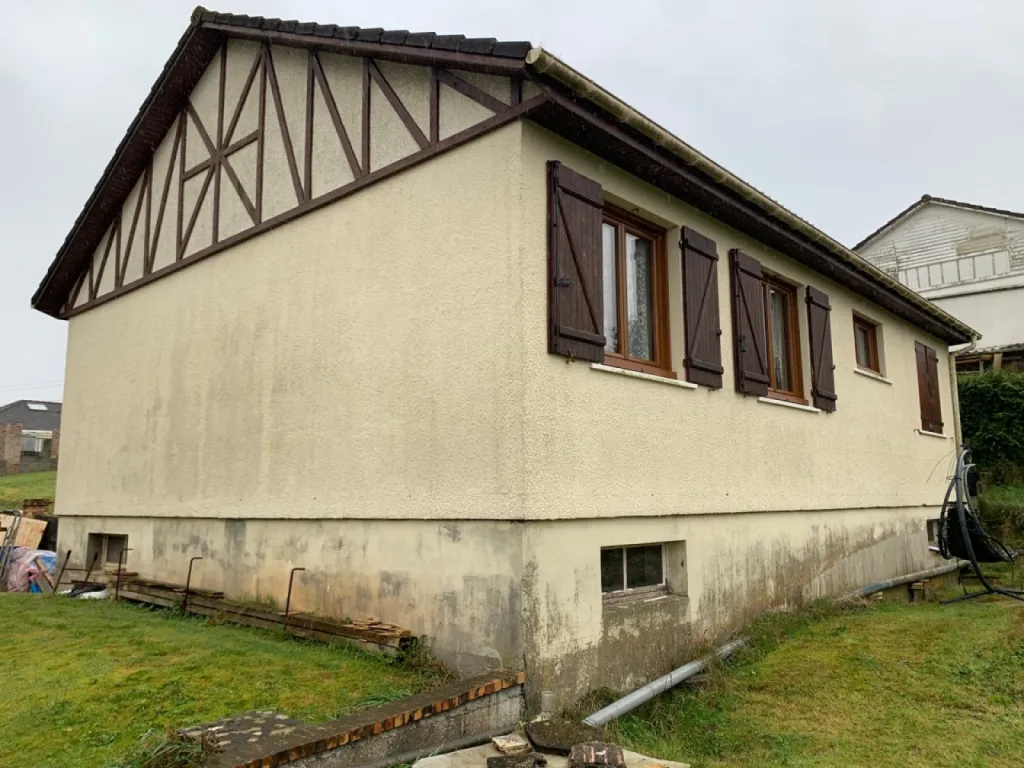 Société pour devis ravalement de façade imitation pierre taillée à Gonfreville-l'Orcher proche Le Havre 76