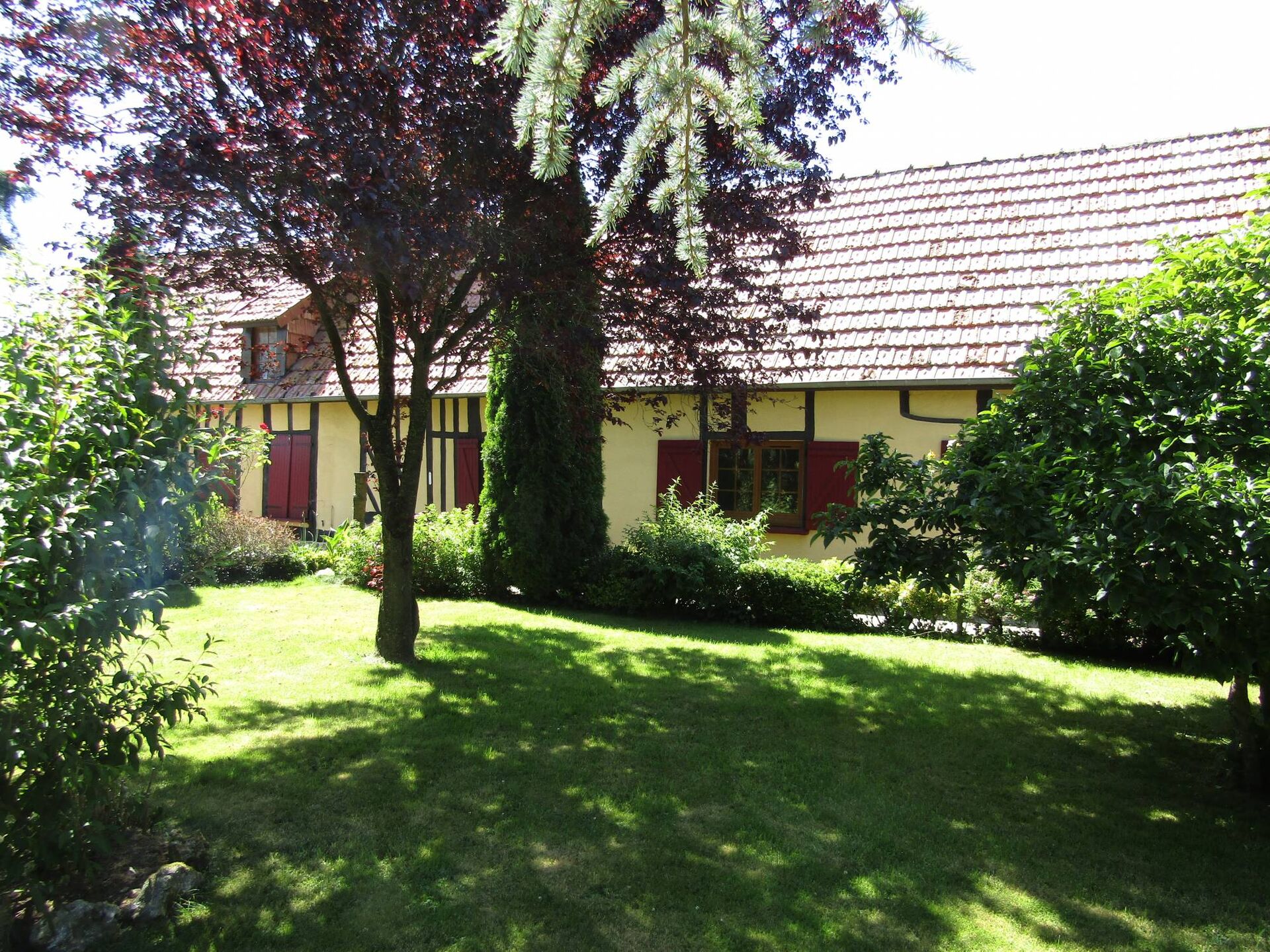 Maison normande, région Orbec, Orne 61.