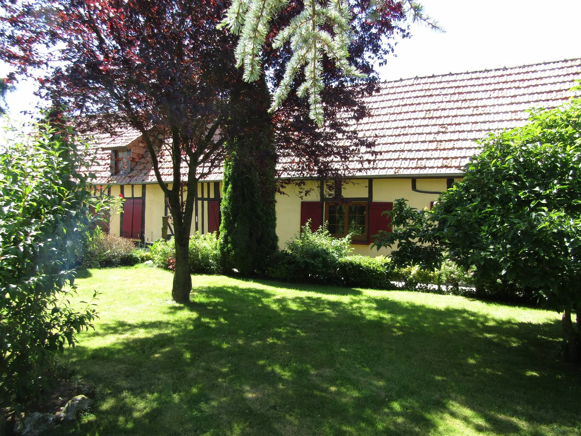 Maison normande, région Orbec, Orne 61.