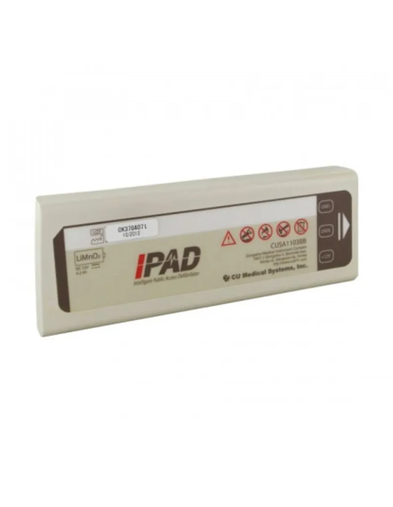 Batterie en lithium pour le défibrillateur CU Medical i-PAD SP1 à ORLEANS