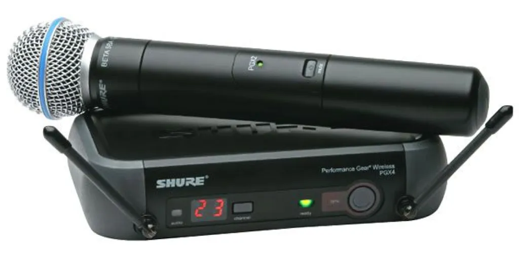 Location de Micro H.F. Shure - PGX 24 / Beta 58A
