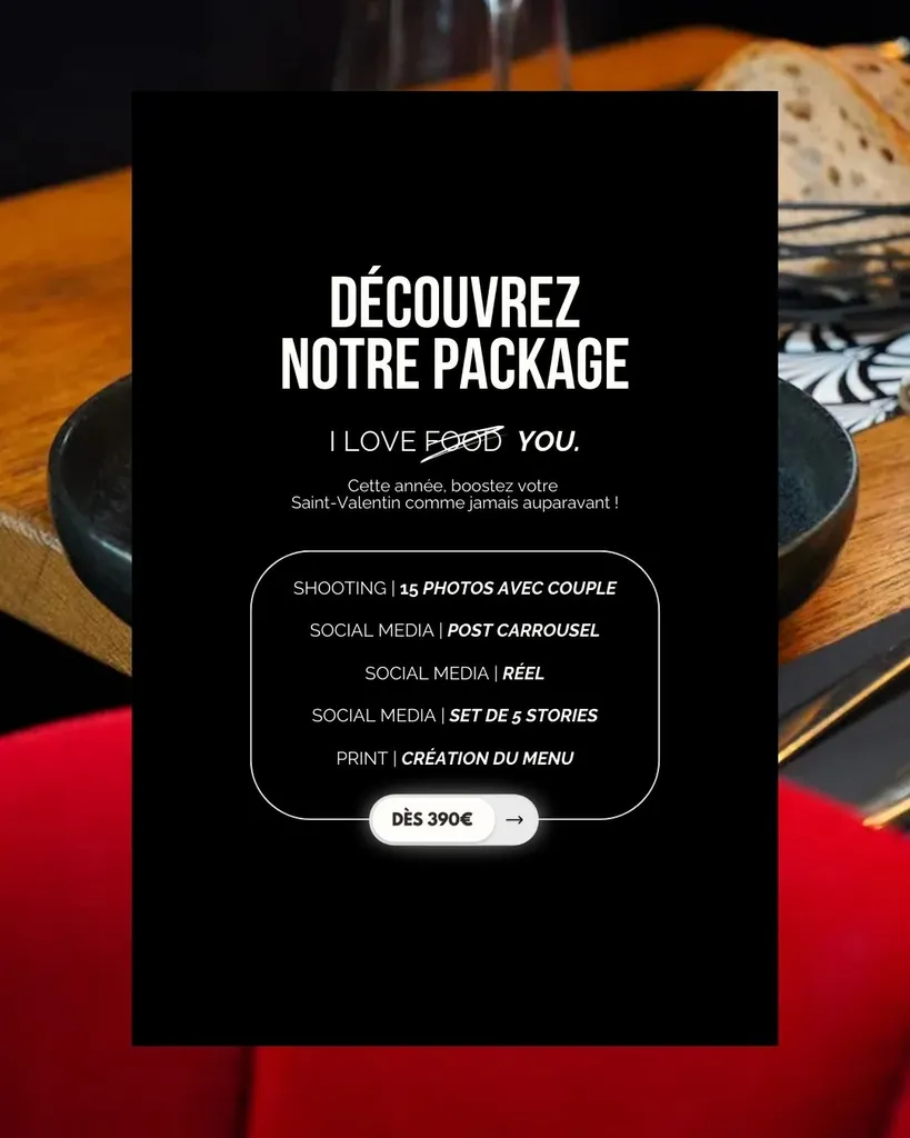 Package Saint Valentin