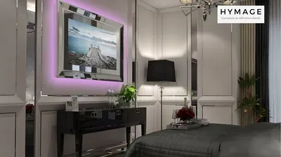 TV miroir mode hôtel avec streaming et menu IPTV