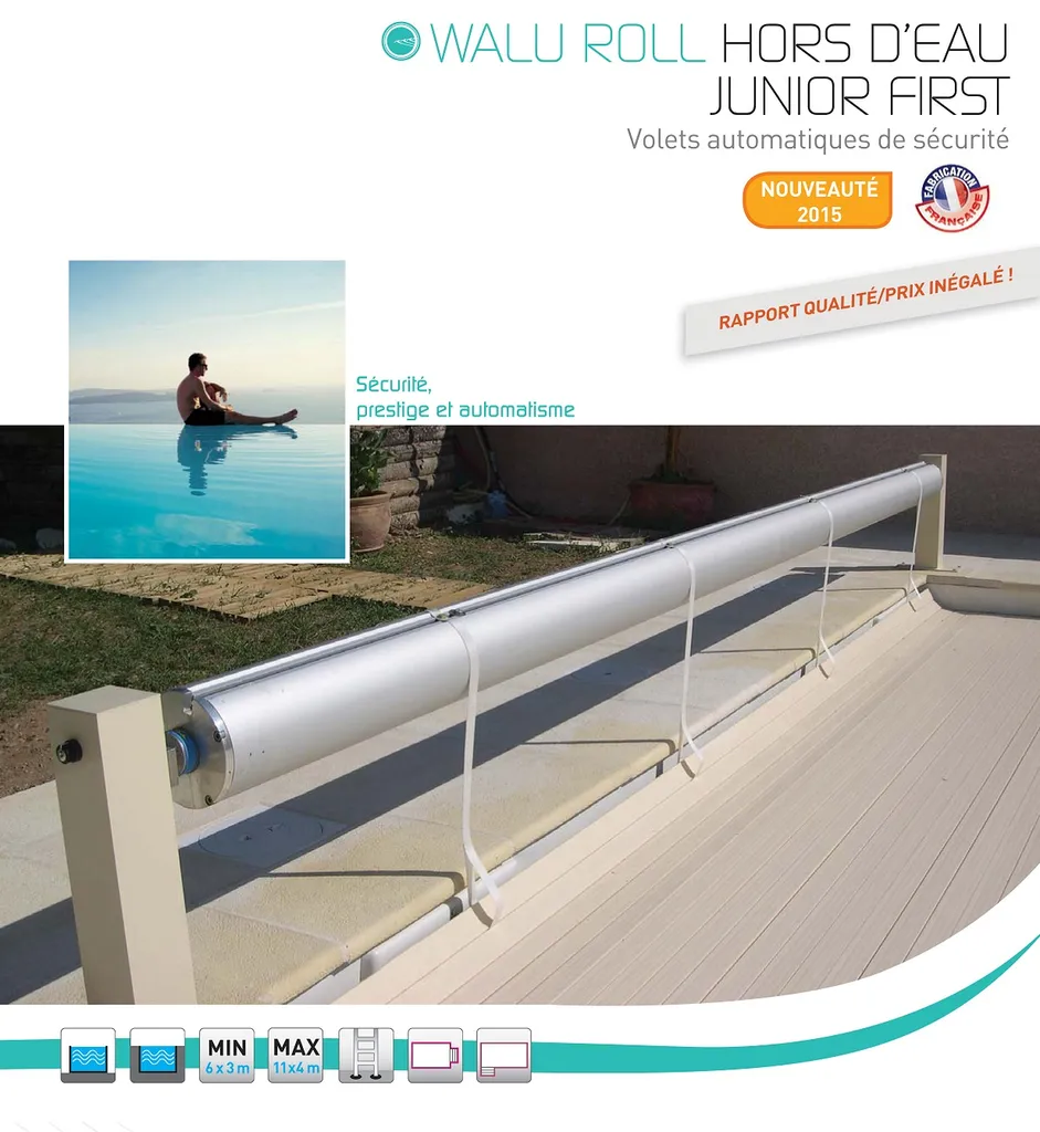 VOLET AUTOMATIQUE DE SÉCURITÉ WALU ROLL MODELE JUNIOR FIRST
