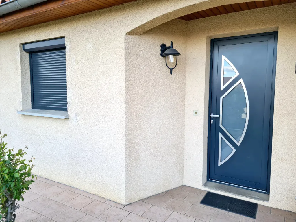 Porte d'Entrée Alu Contemporain