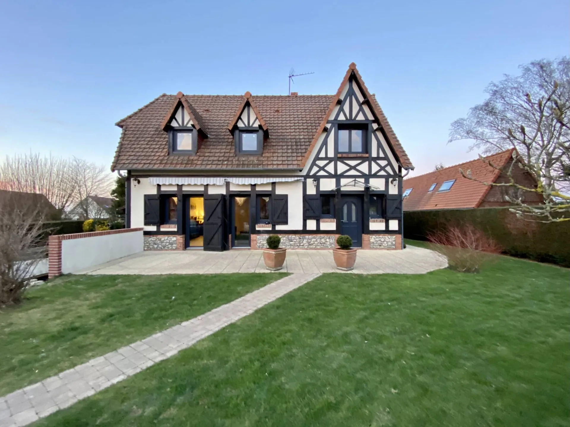 A vendre maison néo-Normande à 15 minutes de