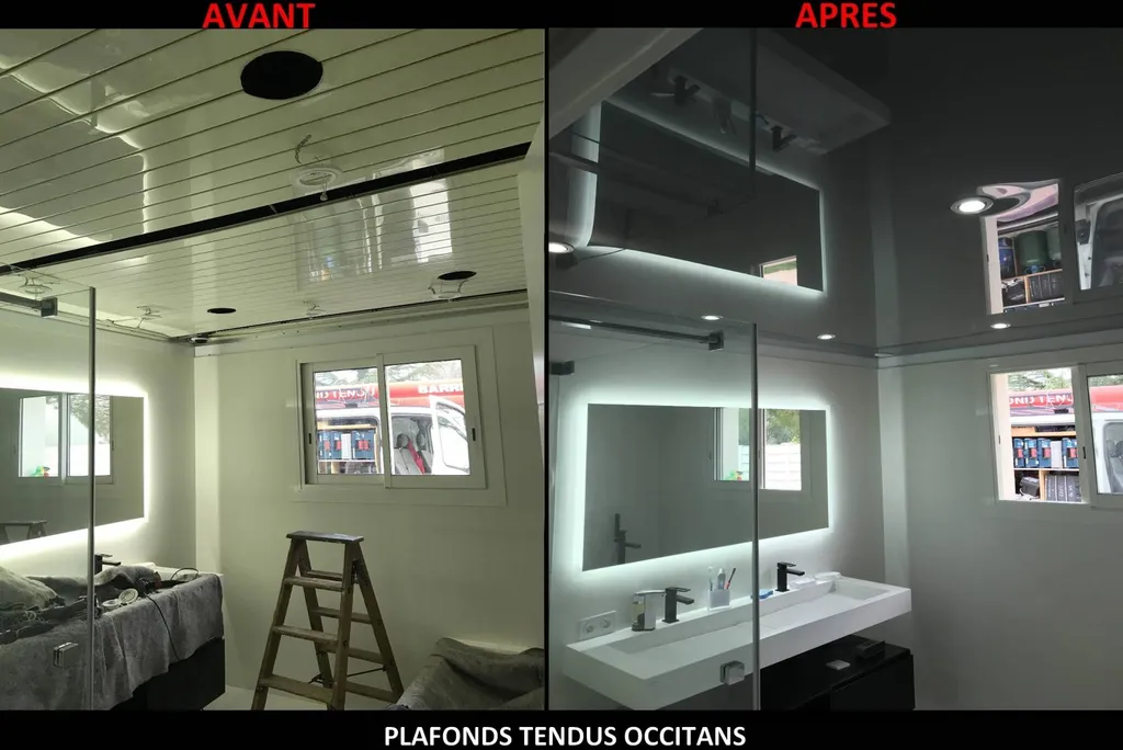 comment recouvrir un plafond en lambris PVC sur Toulouse