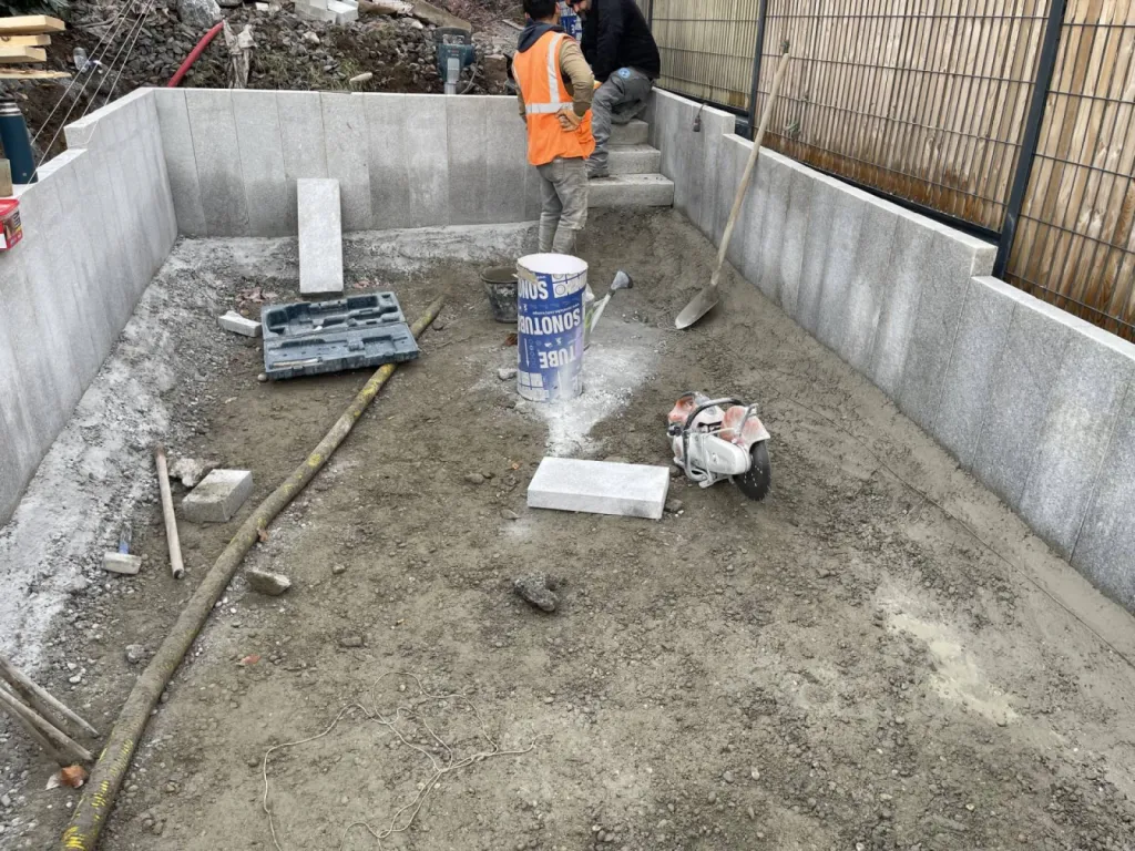 Entreprise spécialisée dans la conception de parcs de stationnement pour une maison à Marlenheim 