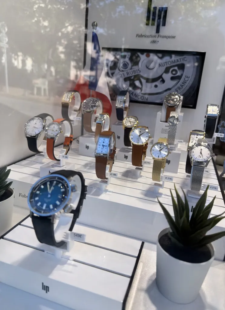 L’Échoppe d’Or, dépositaire officiel de la marque LIP à Marseille 13007