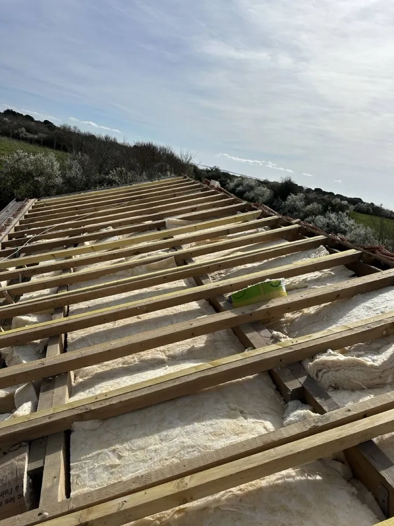 Doublage de l'intégralité de la charpente