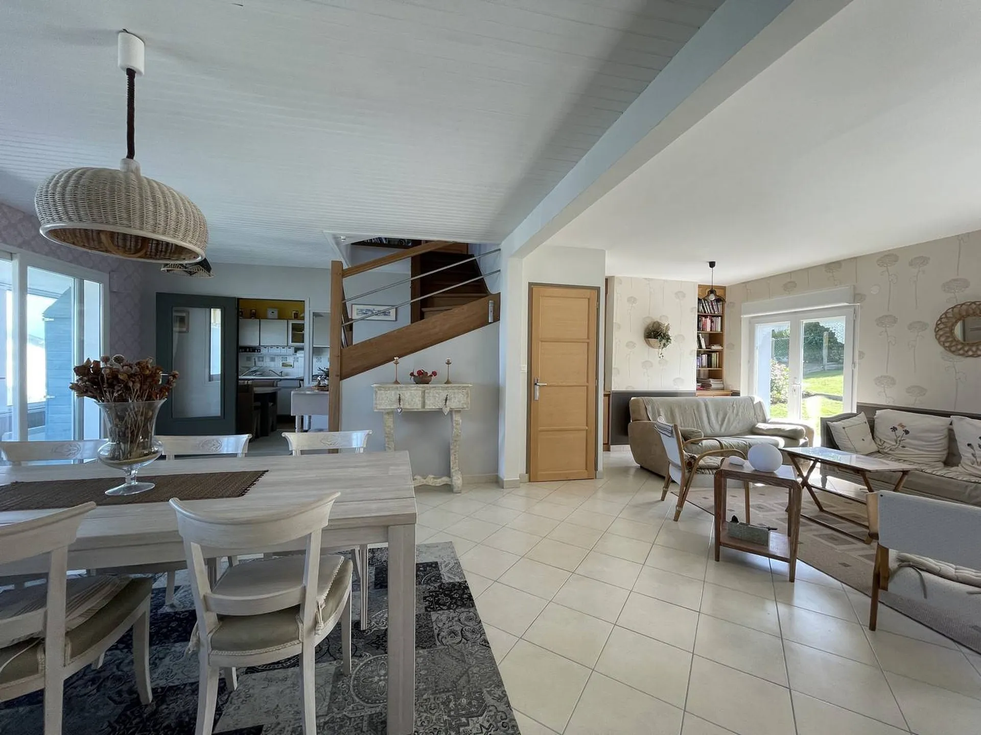 Maison contemporaine de 120 m² vue mer, sur son jardin de 671 m², Seine Maritime 76